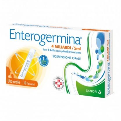 Энтерогермина Oral Solution 10 Vials 4 мл 5 мл