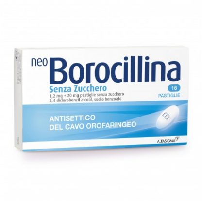 NeoBorocillin 16 без сахара в таблетках 1,2 + 20 мг