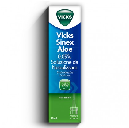 Раствор алоэ для распыления Vicks Sinex 15 мл 0,05%