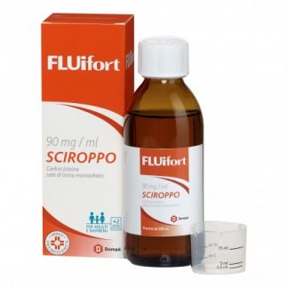 Сироп Fluifort 200 мл 9% с мерным стаканом