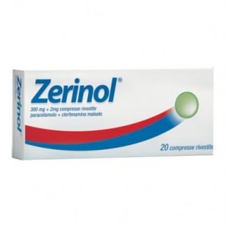 Zerinol 20 Coated Tablets 300 мг + 2 мг