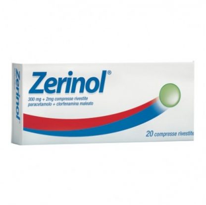 Zerinol 20 Coated Tablets 300 мг + 2 мг
