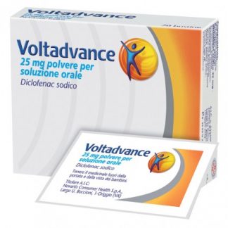 Voltadvance 25 мг Польвере для раствора 20 пакетиков