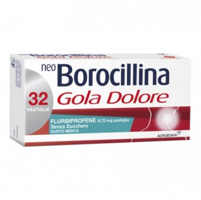 NeoBorocillin Throat Pain 32 леденцы без сахара