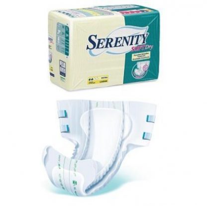 SERENITY Soft Dry Super Diaper Panty размер L 30 шт.