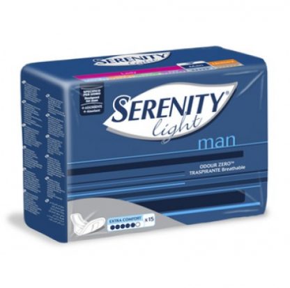 SERENITY Light Man Ex-Comf, 15 шт. Прокладки от недержания