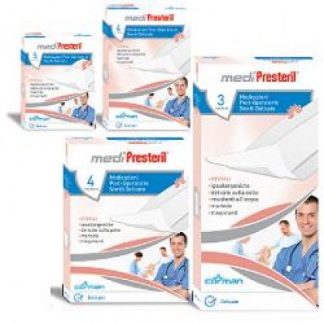 Медипрестерил Деликатная послеоперационная повязка стерильная 10x25см 3 Пецци