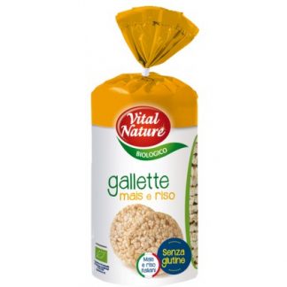 VITAL'NATURE Кукурузные лепешки135гр.