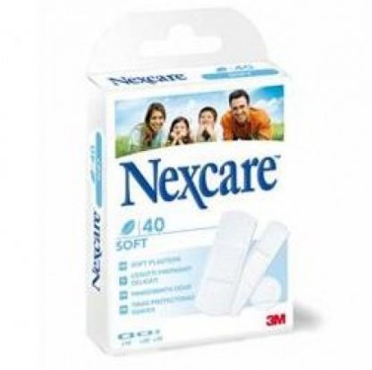 NEXCARE Cer.Soft Ассорти 40шт3М