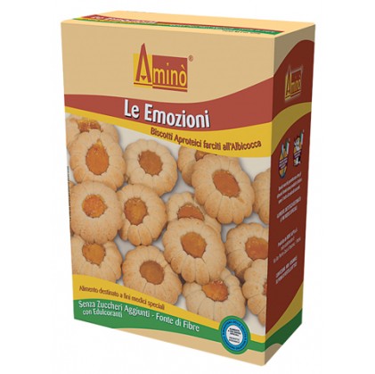 Amino Aproteici Biscuits Emotions Apricot 250гр.