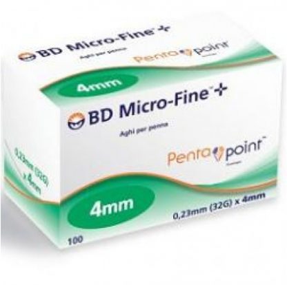Назад Bd MicroFine Penta G32 4 мм 100 шт.