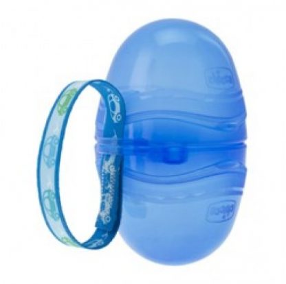 Chicco Blue Пустышка 0м +