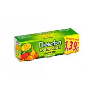 OMO DIET.Фруктовый микс 3х80г