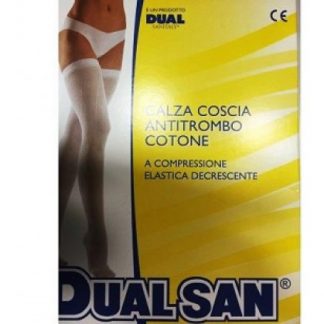 Носки до бедра, хлопок, без ластовицы, размер 4 Dualsan