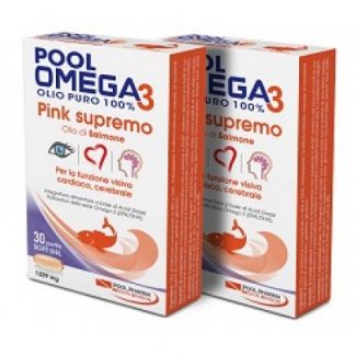 Бассейн Omega3 Pink Supremo, 30 капсул