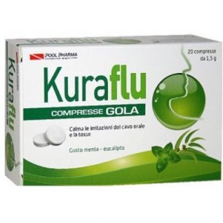 Kuraflu Throat Eucalyptus 20 таблеток