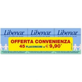 Libenar 15 изотонических флаконов по 5 мл 3 штуки