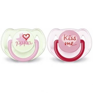 AVENT Succh.Love Sil. 6-18м 2шт.