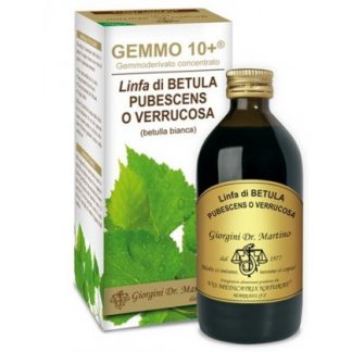 Gemmo 10+ White Birch Sap Liquid безалкогольный 200 мл Джорджини