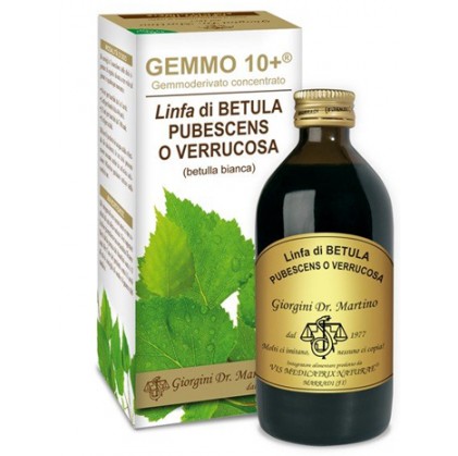 Gemmo 10+ White Birch Sap Liquid безалкогольный 200 мл Джорджини