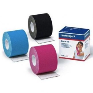 LEUKOTAPE K 5 см x 5 м Средний Черный