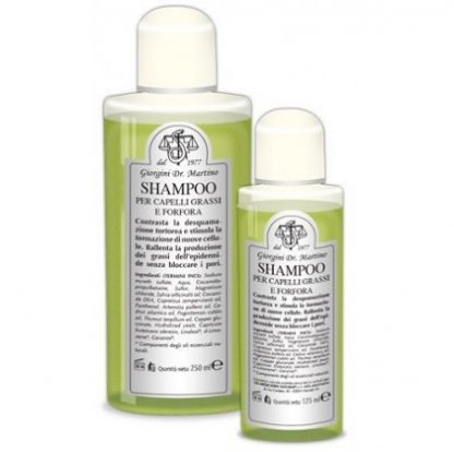 Шампунь для жирных волос и перхоти 250ml Giorgini