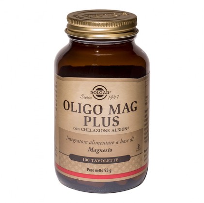 Solgar Oligo Mag Citrate 60 таволет