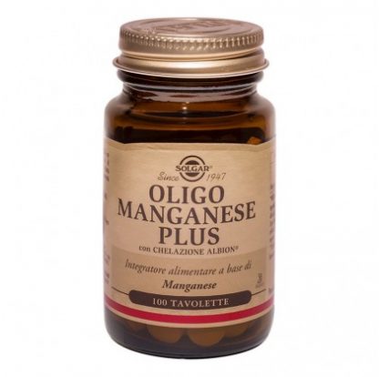 Solgar Oligo Manganese Plus 100 таволет