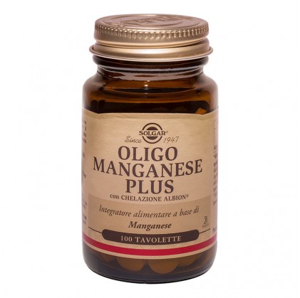 Solgar Oligo Manganese Plus 100 таволет