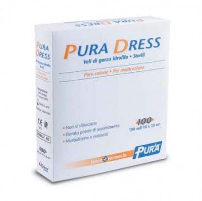 ПЛАТЬЕ PURE GAUZE 10X10CM 100PZ