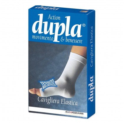 DUPLA Ankle Elast White XL