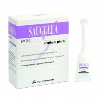 Аппликаторы Saugella Intilac Plus Vaginal Solution 7 5 мл