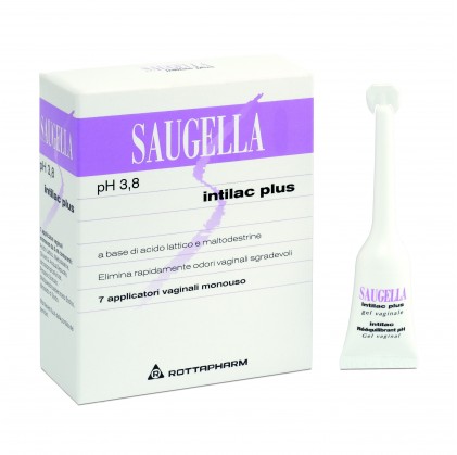 Аппликаторы Saugella Intilac Plus Vaginal Solution 7 5 мл