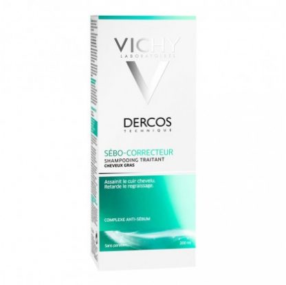 Шампунь Dercos Greasy Hair Treatment 200 мл