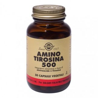 Solgar Amino Tyrosine 500 50 вегетарианских капсул