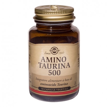 Solgar Amino Taurine 500 50 вегетарианских капсул