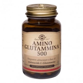 Solgar Amino Glutamine 500 50 вегетарианских капсул