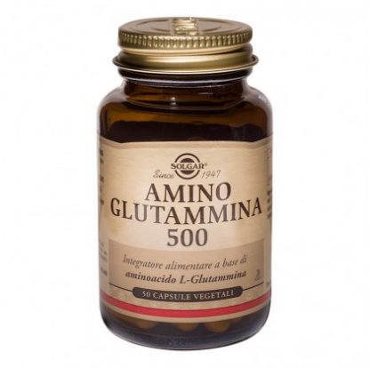 Solgar Amino Glutamine 500 50 вегетарианских капсул