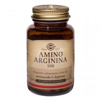 Solgar Amino Arginine 500 50 вегетарианских капсул