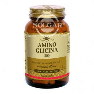 Solgar Amino Glycine 500 100 вегетарианских капсул