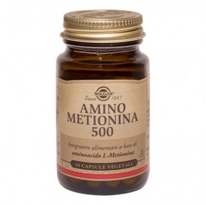 Solgar Amino Methionine 500 30 вегетарианских капсул