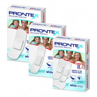 PRONTEX белые полоски Medio20шт.