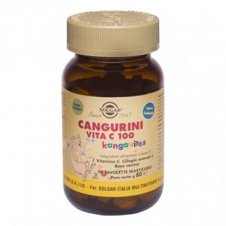 Solgar Cangurini Vitamin C100 жевательные таблетки