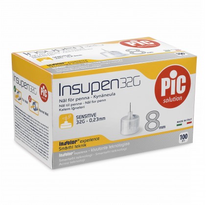 Назад Фото Инсупен G32 8мм 100шт.