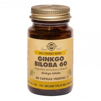Solgar Ginkgo Biloba 60 60 вегетарианских капсул