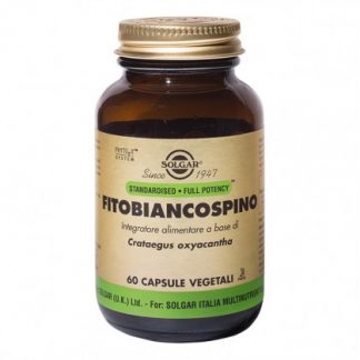 Solgar Fitobiancospino 60 вегетарианские капсулы