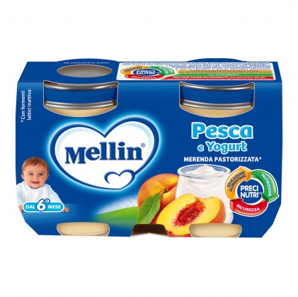 Йогурт Mellin Snack Fishing 2x120г