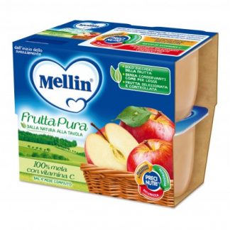 Меллин Фрутта Пура Мела 4x100г