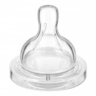 AVENT Tett.Fl / Slow 2 лунки 2шт.