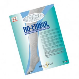 Без эмбол Носки Anti Embolism Sock White M